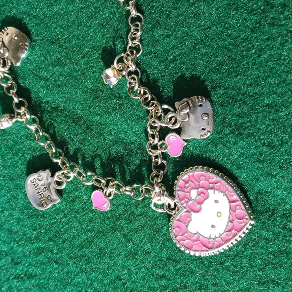 Handcrafted Sanrio Hello Kitty Bracelet